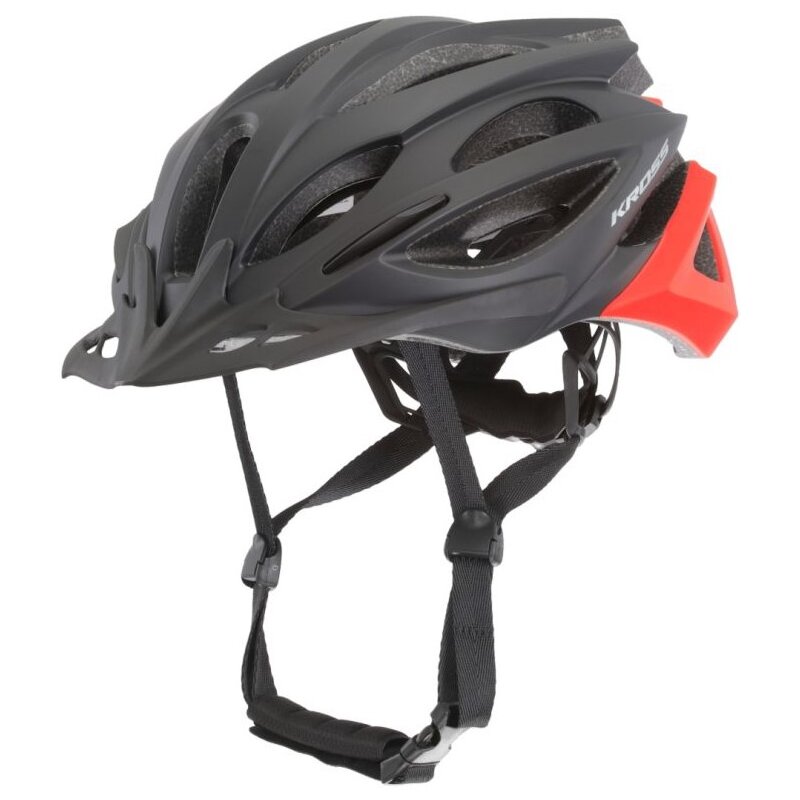 Kask rowerowy KROSS Elevare Czarny MTB (rozmiar L)