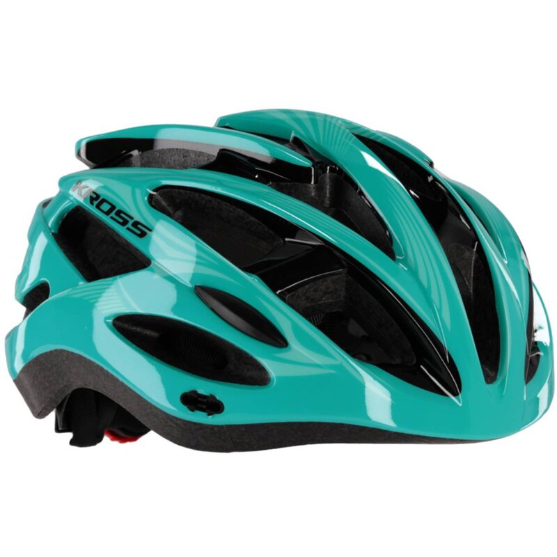 Kask rowerowy KROSS Laki Lazurowy MTB (rozmiar L)
