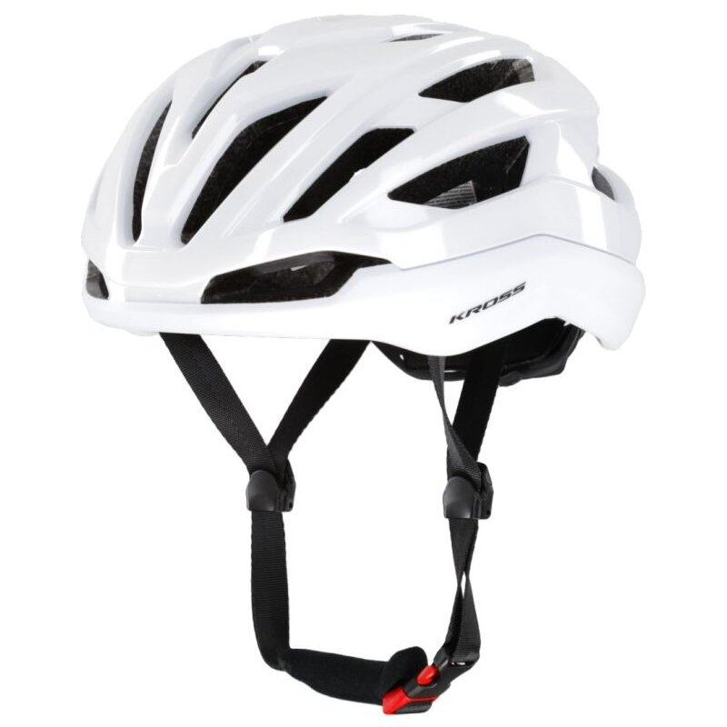 Kask rowerowy KROSS Road Pro Biały Szosowy (rozmiar L)