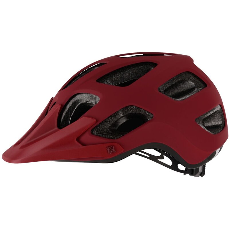 Kask rowerowy KROSS Sentiero DLX Czerwony MTB (rozmiar M)