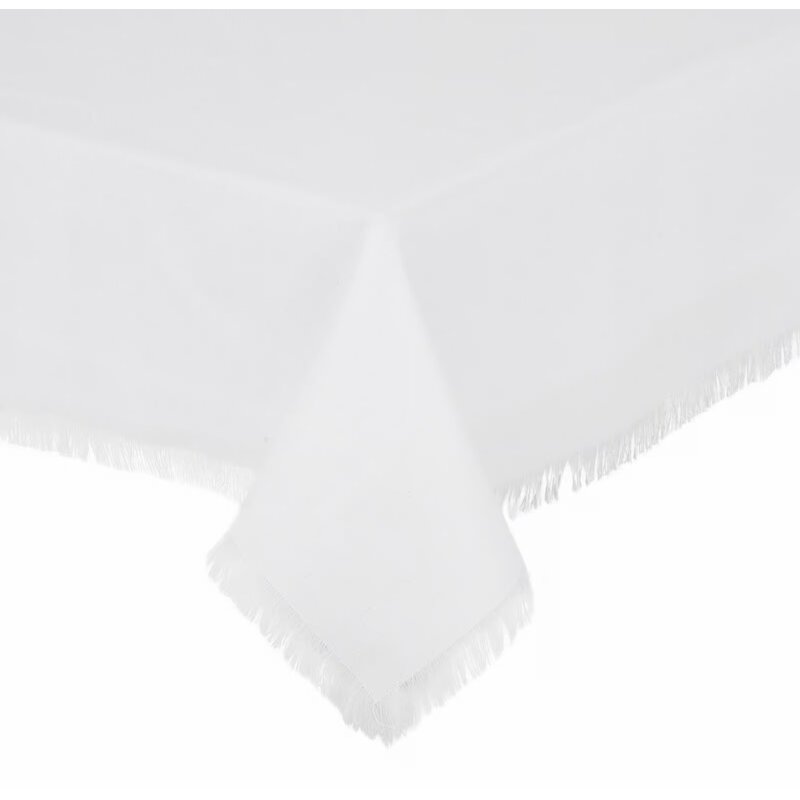 Obrus MY HOME Pure White 130 x 160 cm Biały