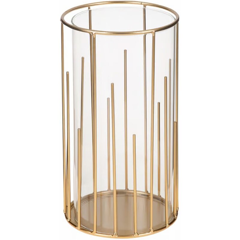 Lampion MY HOME Golden Line 66578 Złoty