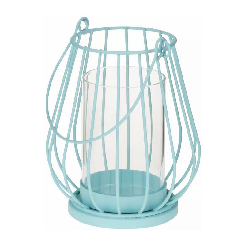 Lampion MY HOME Wire Mint 66586 Miętowy