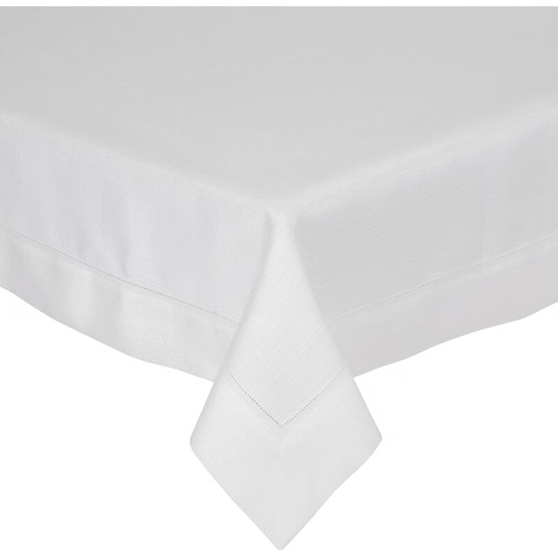 Obrus MY HOME Jacquard 130 x 160 cm Biały