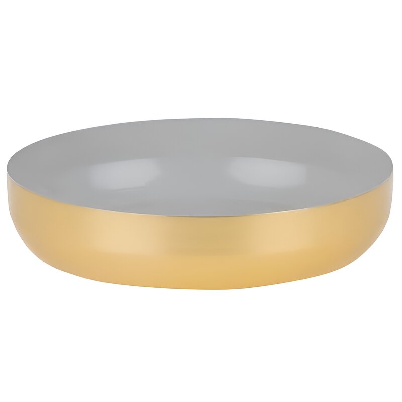 Misa dekoracyjna MY HOME Soft Gold 66591 Szaro-złoty