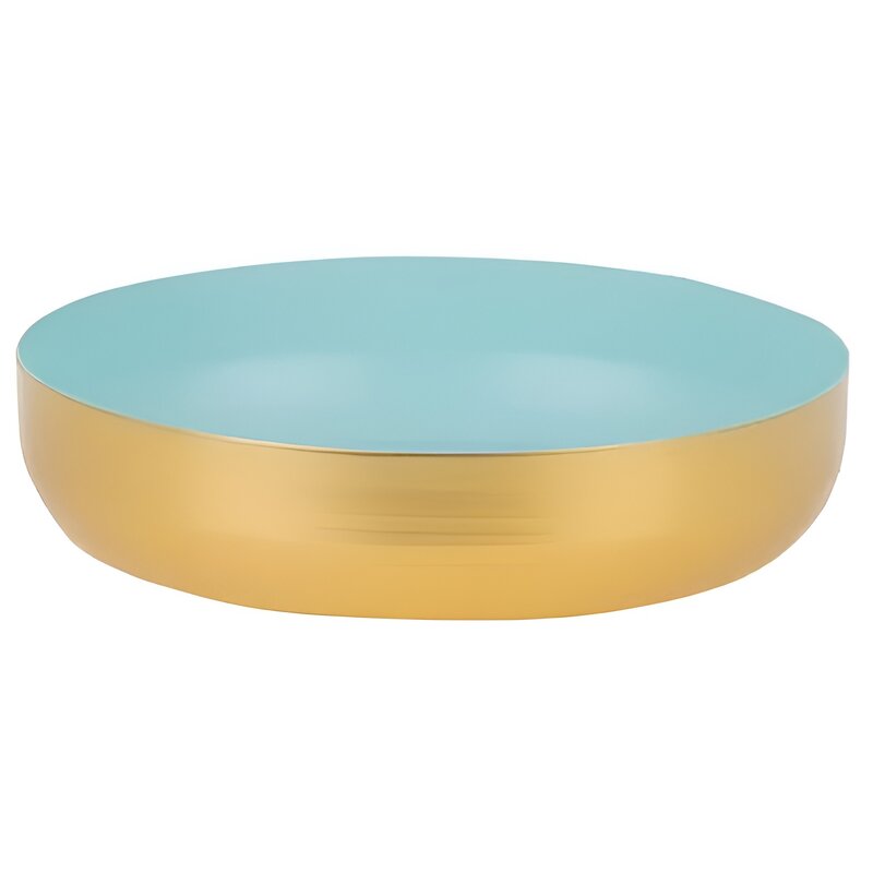 Misa dekoracyjna MY HOME Soft Gold 66592 Zielono-złoty