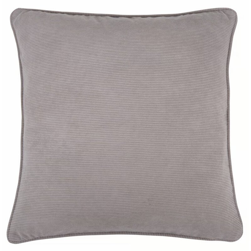Poszewka MY HOME Corduroy Grey 45 x 45 cm Szary