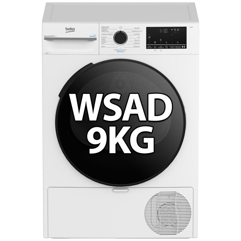 Beko b300 BM3T49230WPBDC SteamCure 52,1cm 9kg