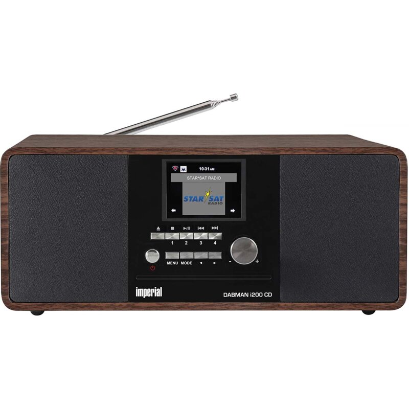 Imperial DABMAN i200 CD Radio FM DAB+ Internetowe Wi-Fi Drewno