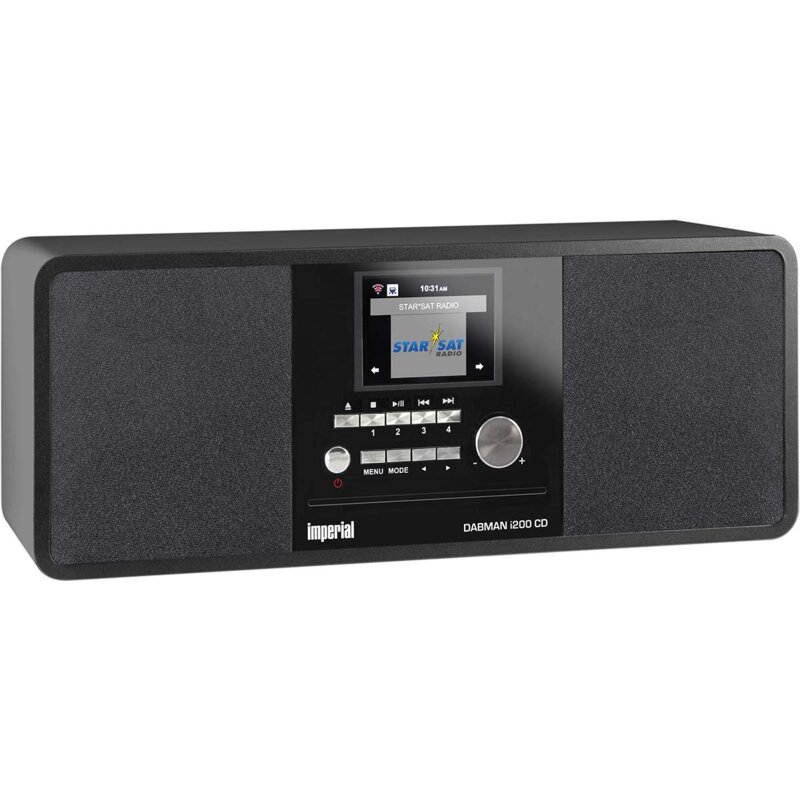 Imperial DABMAN i200 CD Radio FM DAB+ Internetowe Wi-Fi Czarny