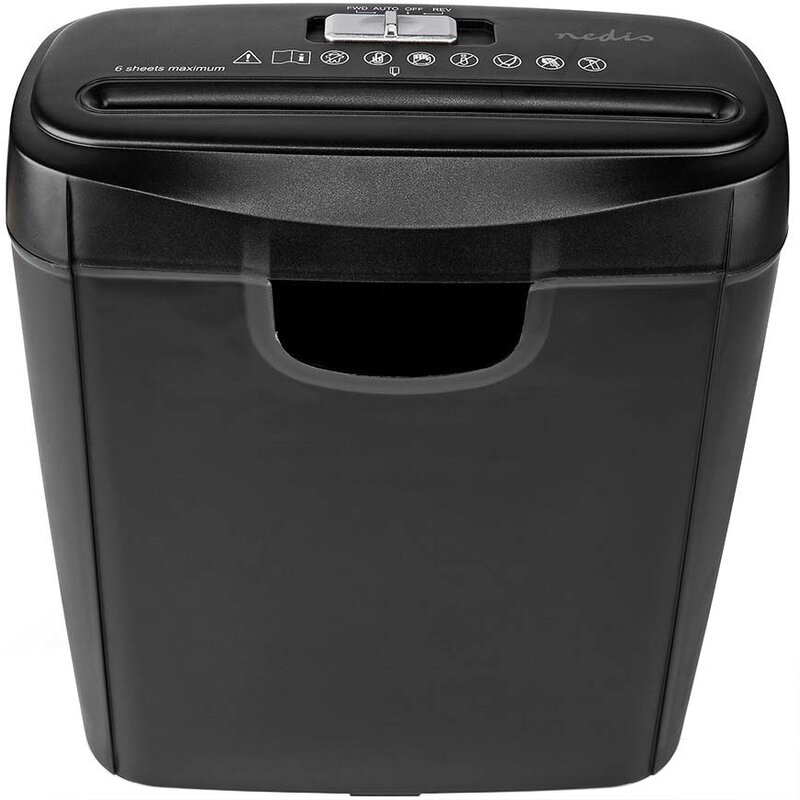 Niszczarka NEDIS PASH112BKA4 10 L, P-2, Paski, Automatyczny Start/Stop, Funkcja cofania