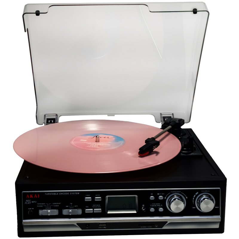 Gramofon AKAI ATT-15SE Czarny