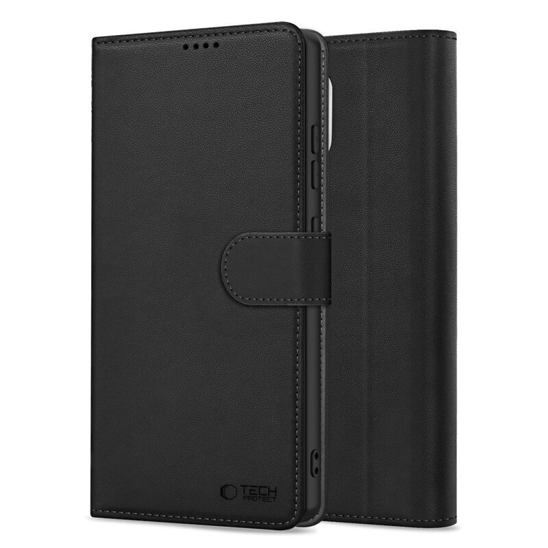 Etui TECH-PROTECT Wallet do Xiaomi Redmi Note 14 Pro 5G/Pro+ 5G/Poco X7 5G Czarny Mat