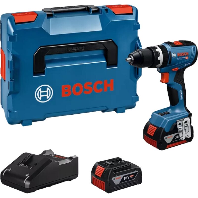 Wiertarko-wkrętarka BOSCH Professional GSB 18V-65 06019N3303 zestaw akumulatorów