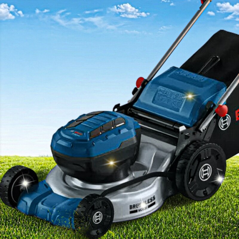Kosiarka akumulatorowa BOSCH Professional GRA 18V2-46 06008C8000 46 cm, rozdrabnianie, 2x18 V, silnik bezszczotkowy, kosz 60L, bez akumulatora