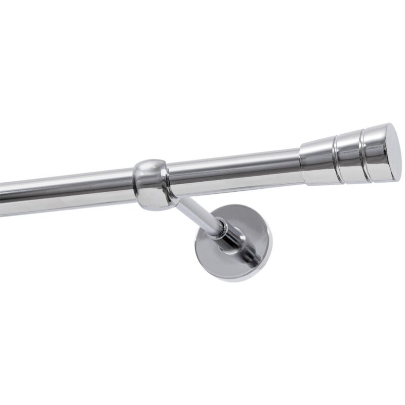 Karnisz DECASTYL Stożek pojedynczy 160 cm Chrom