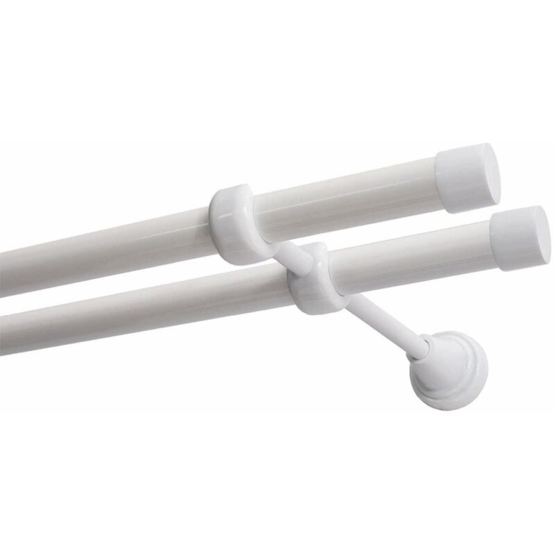 Karnisz DECASTYL Luna podwójny 320 cm Biały