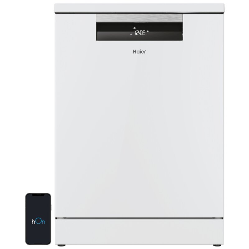Zmywarka HAIER I-Pro Shine 5 XF 6B2M3PW AI Smart, PartLight, Crystal Protect, Auto Door - automatycznie otwierane drzwi, hOn