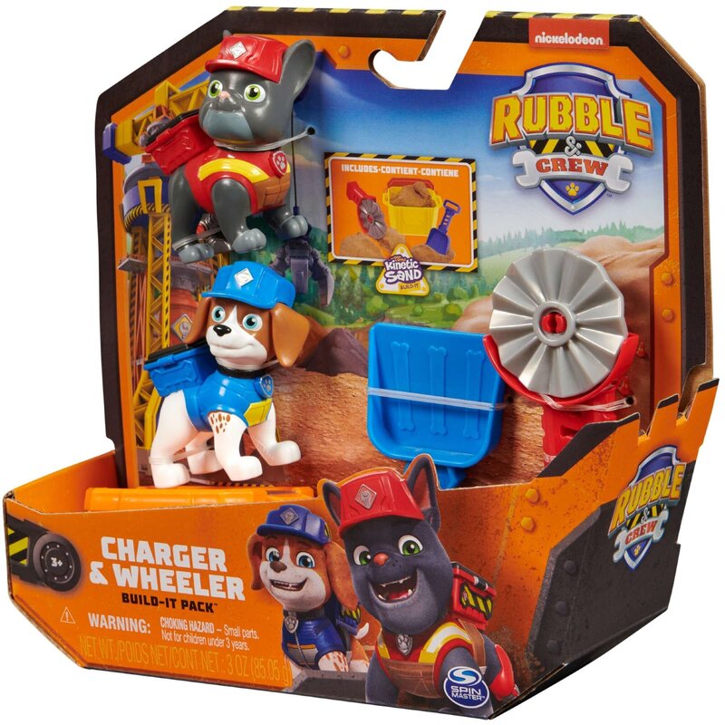 Piasek kinetyczny SPIN MASTER Rubble i jego Ekipa Piesek Charger i Wheeler 6066685 20141419