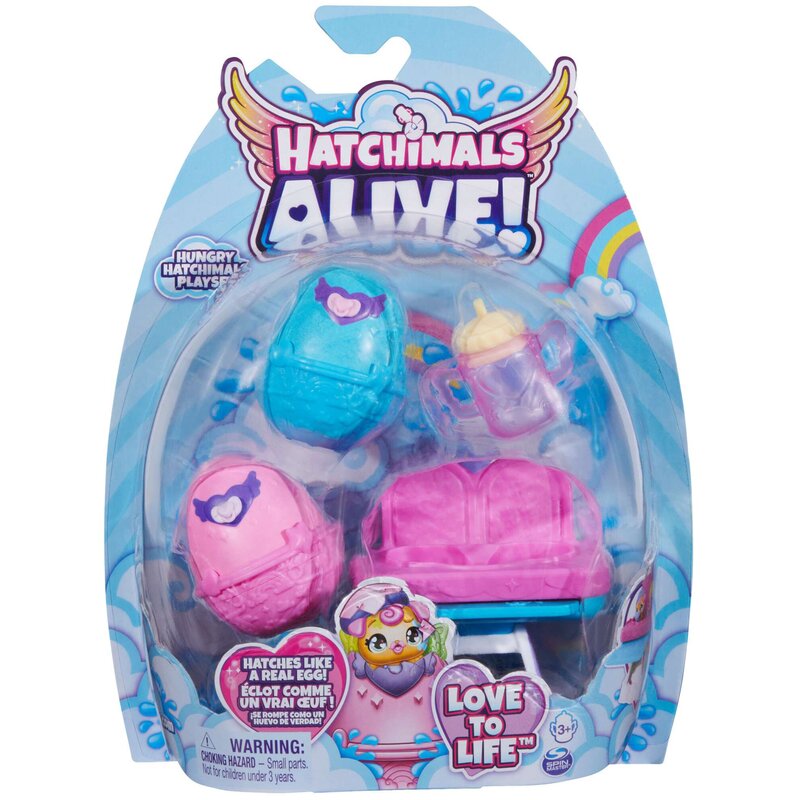 Zestaw figurek SPIN MASTER Hatchimals Alive! Hungry Hatchimals 6067740 20143350