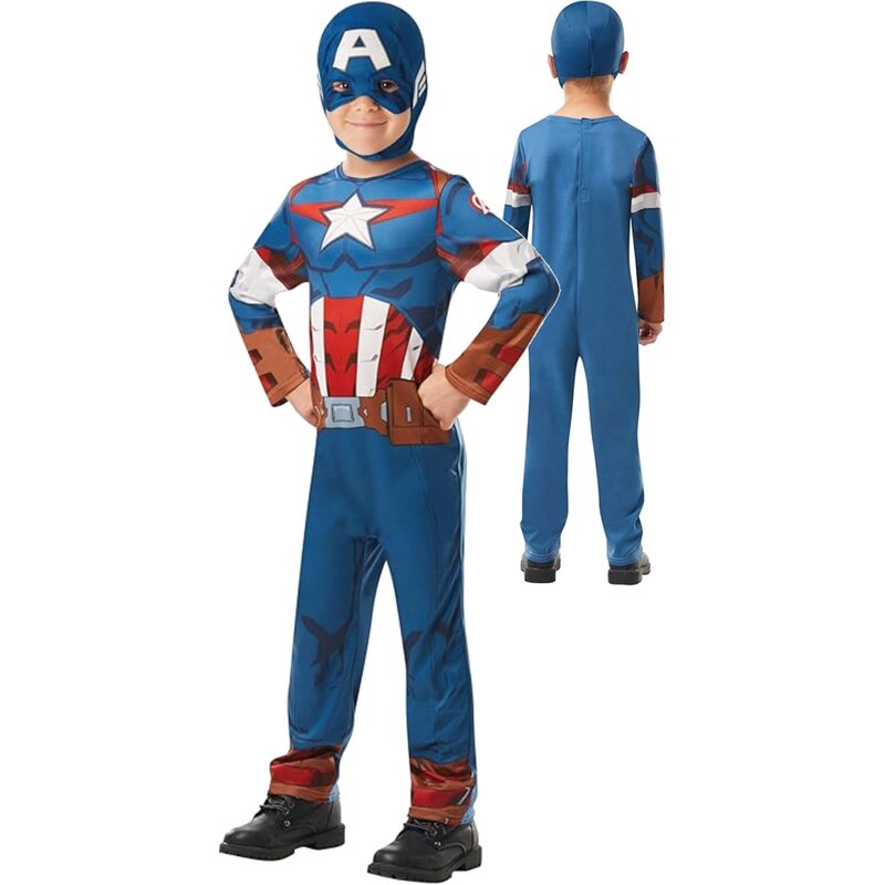 Strój karnawałowy RUBIES Marvel Avengers Kapitan Ameryka 110-116 cm
