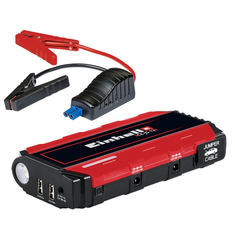Einhell CE-JS 12/1 Jump starter 11100mAh Czarno-Czerwony