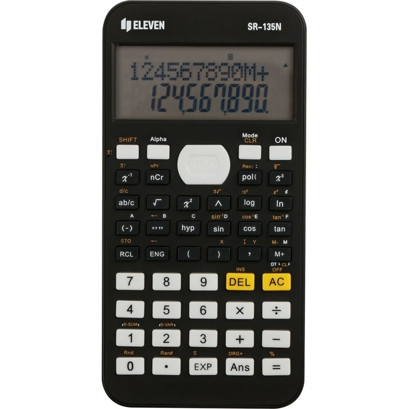 Kalkulator ELEVEN SR135N Zasilanie bateryjne, 3 pamięci