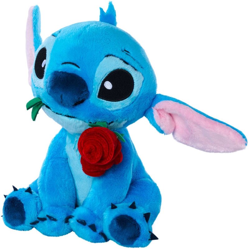 Maskotka SIMBA Disney Stitch z różą 6315870178