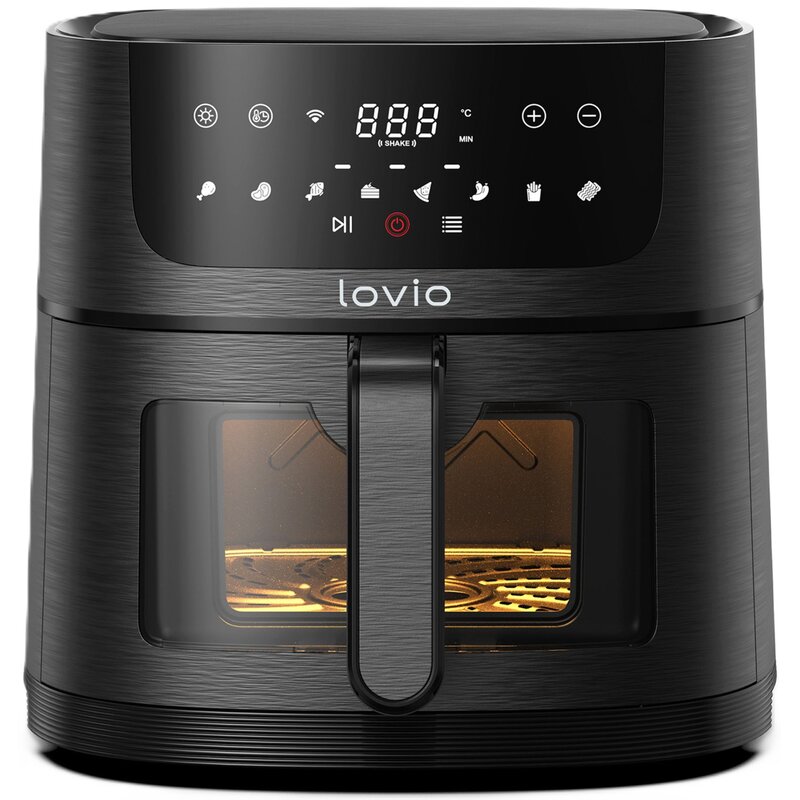 Lovio Home LVAF002BK 1500W 6l Aplikacja mobilna