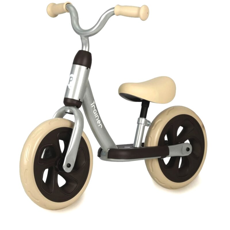 Rowerek biegowy QPLAY Trainer Srebrny
