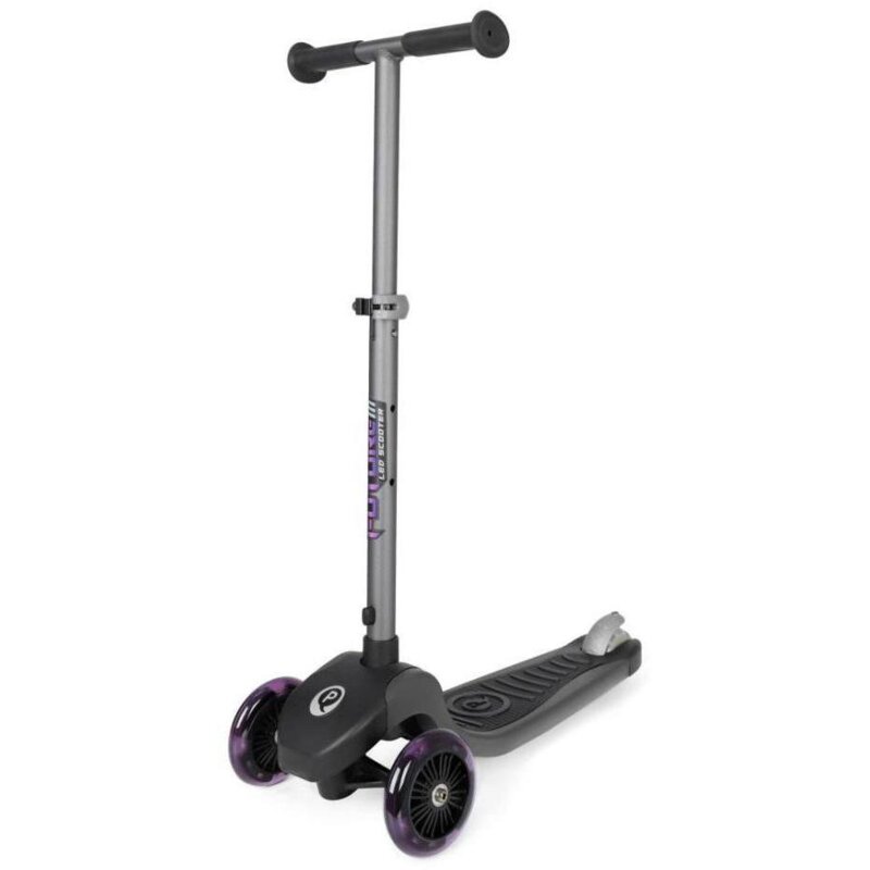 Hulajnoga dla dzieci QPLAY Future Eco New Scooter Purple Czarny