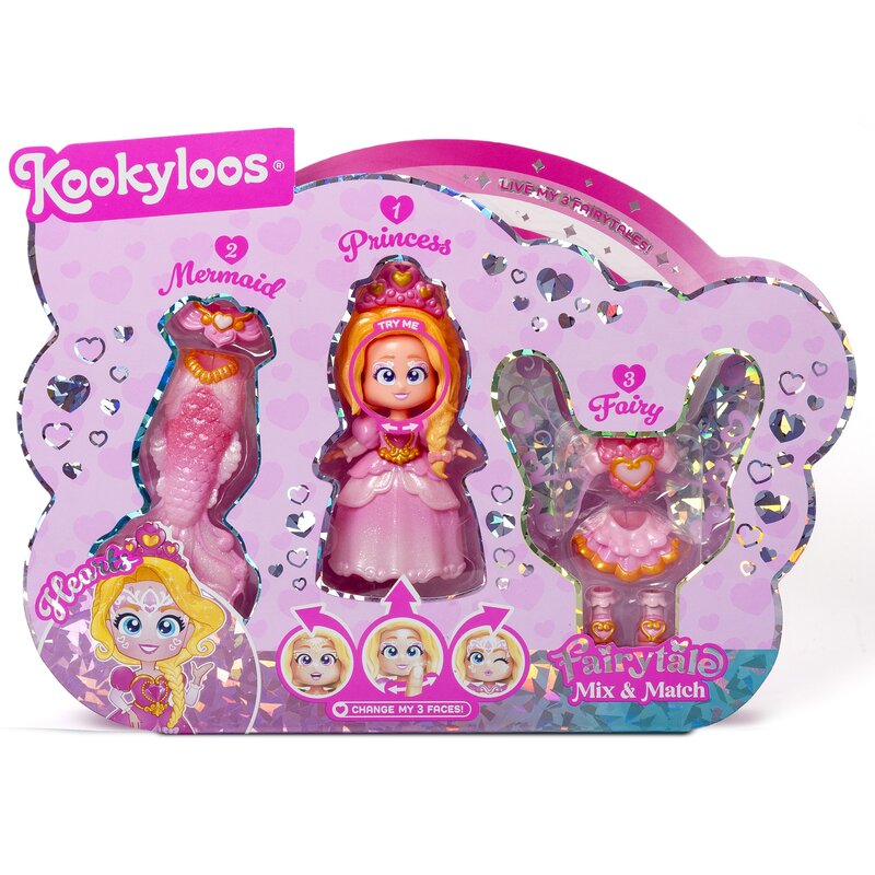 Lalka KOOKYLOOS Fairytale Mix and Match Hearts