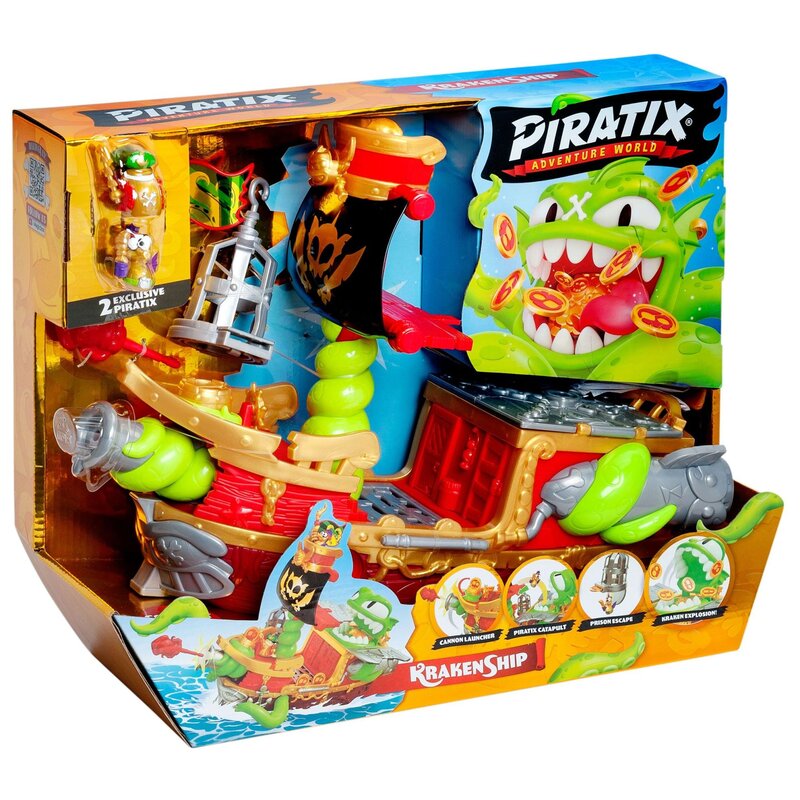 Zestaw figurek PIRATIX Adventure World Statek Krakena PPX2B616IN00