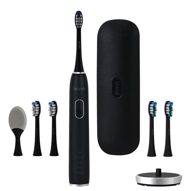 Szczoteczka soniczna LOVIO SonicProtect PRO LVTB124BK Czarny