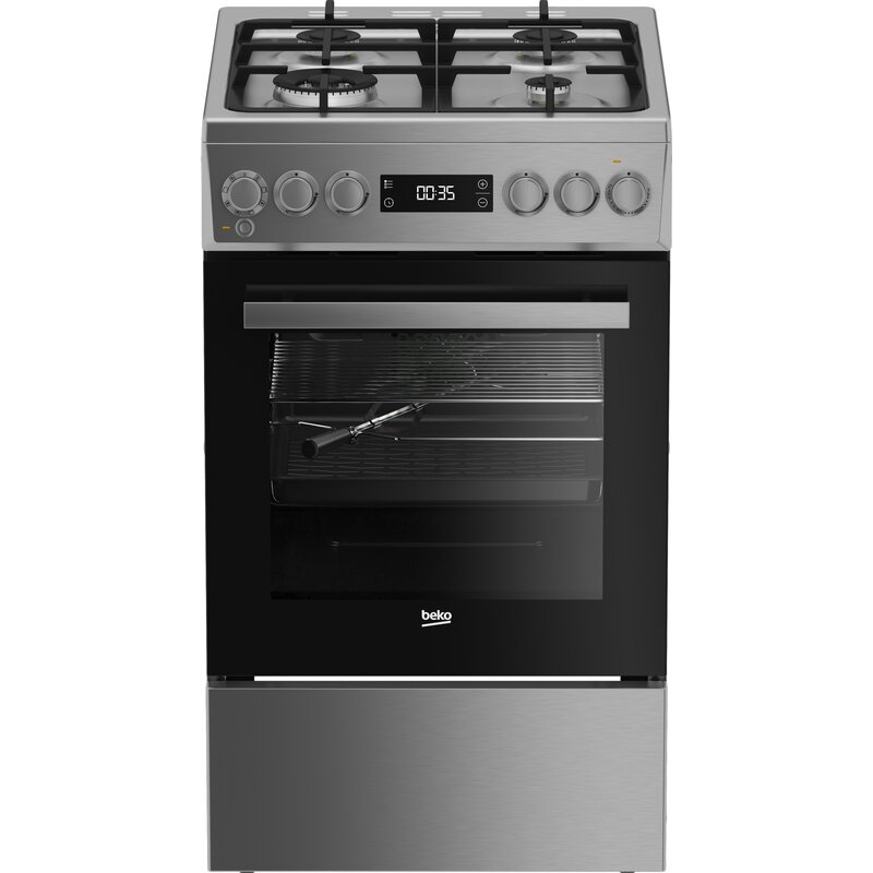 Kuchnia BEKO FSMT51339DXDT SteamAdd Pieczenie 3D Rożen Grill Termoobieg Wok