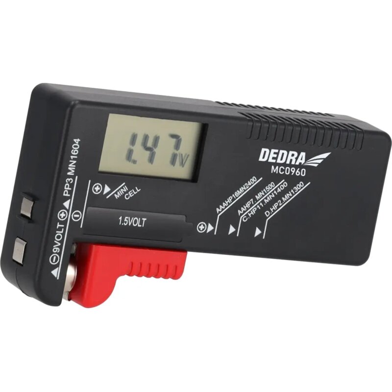 Tester baterii DEDRA MC0960