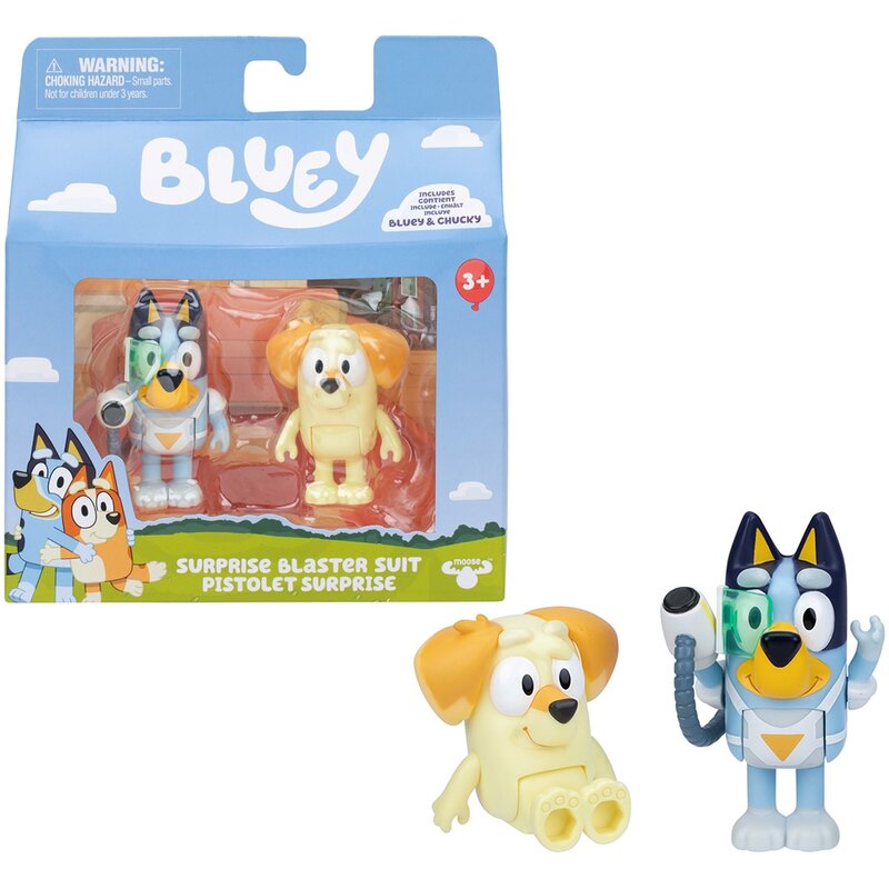 Zestaw figurek BLUEY Surprise Blaster Suit BLU17652