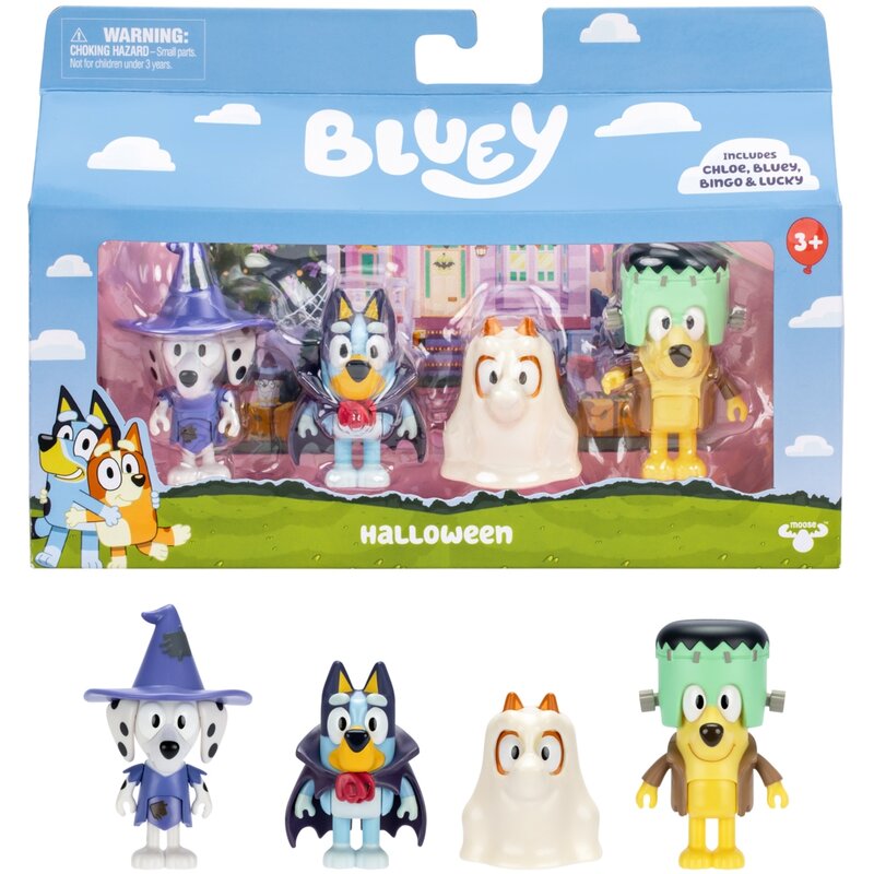 Zestaw figurek BLUEY Bal przebierańców BLU17655