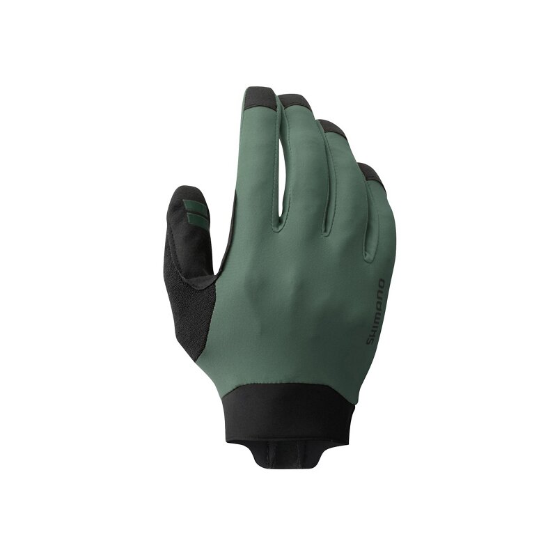 Rękawiczki rowerowe SHIMANO Enduro (rozmiar L) Oliwkowy