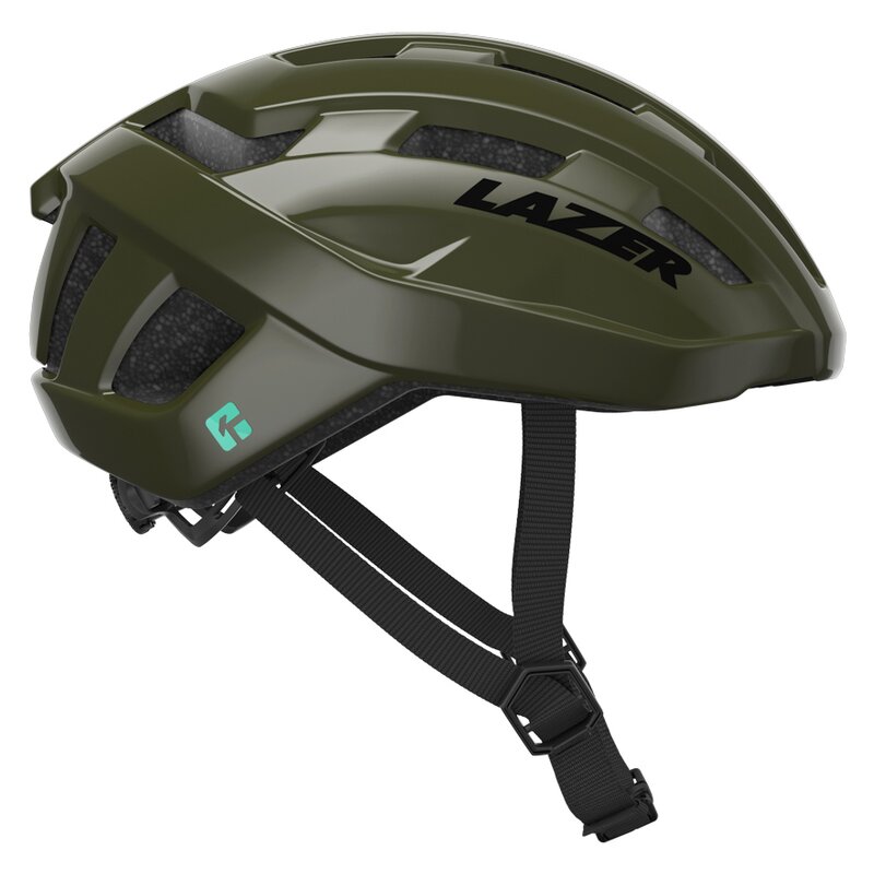 Kask rowerowy LAZER Tonic KinetiCore Zielony Szosowy z możliwością zamontowania lampki (rozmiar S)