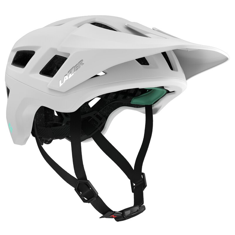 Kask rowerowy LAZER Coyote KinetiCore Biały mat MTB (rozmiar L)