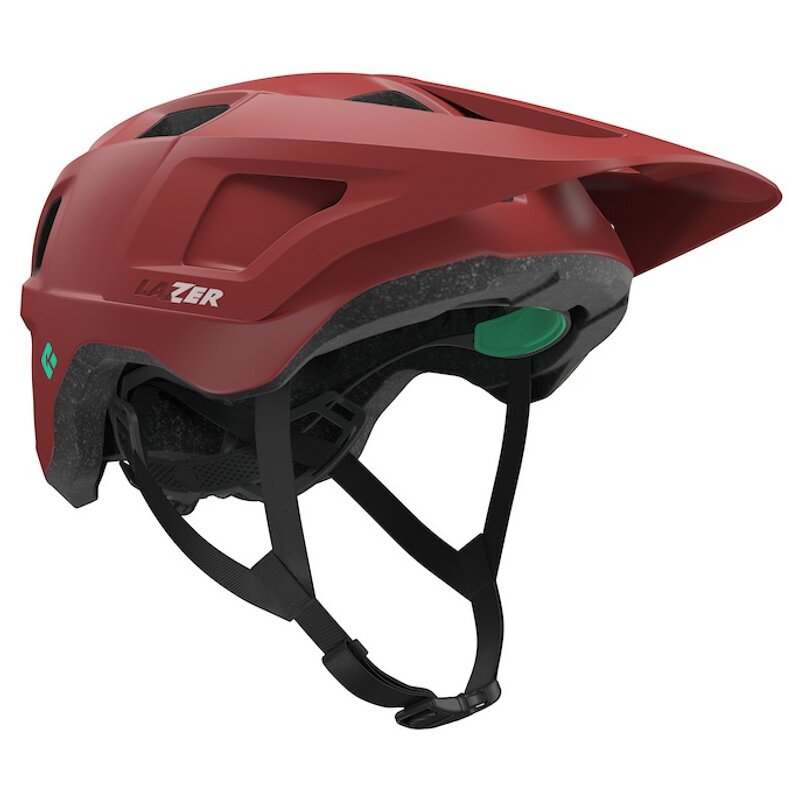 Kask rowerowy LAZER Lupo KinetiCore Bordowy MTB (rozmiar uniwersalny)