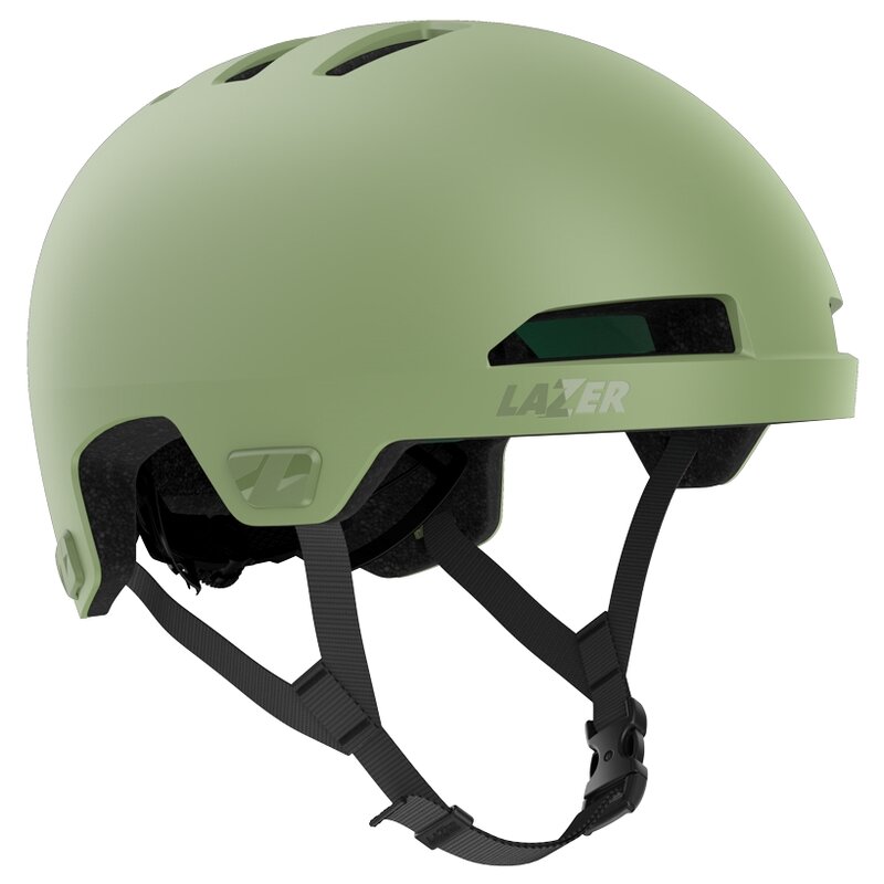 Kask rowerowy LAZER Maze KinetiCore Zielony Miejski z możliwością zamontowania lampki (rozmiar S/M)