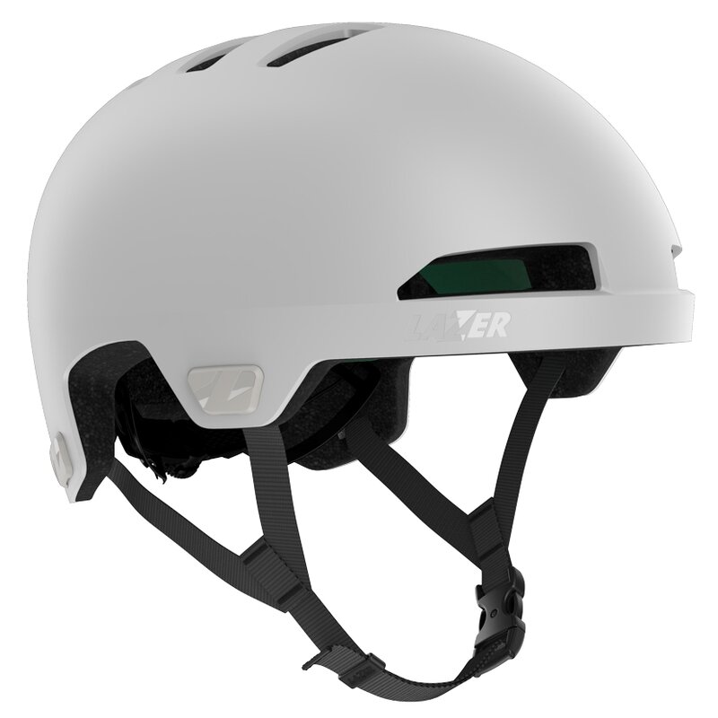 Kask rowerowy LAZER Maze KinetiCore Biały Miejski z możliwością zamontowania lampki (rozmiar S/M)