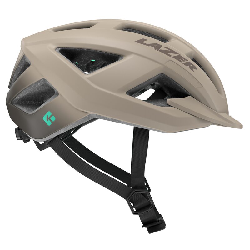 Kask rowerowy LAZER Cerro KinetiCore Beżowy mat MTB (rozmiar S)