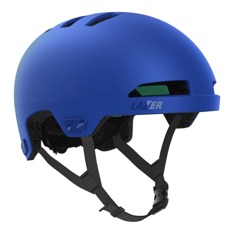 Kask rowerowy LAZER Maze Jr KinetiCore Niebieski dla Dzieci z możliwością zamontowania lampki (rozmiar S/M)