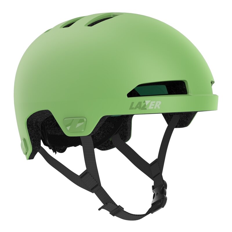 Kask rowerowy LAZER Maze Jr KinetiCore Zielony dla Dzieci z możliwością zamontowania lampki (rozmiar S/M)