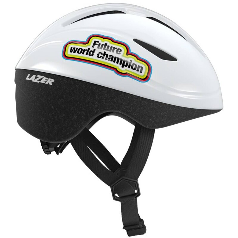 Kask rowerowy LAZER Bob+ dla Dzieci Biały (rozmiar XS)