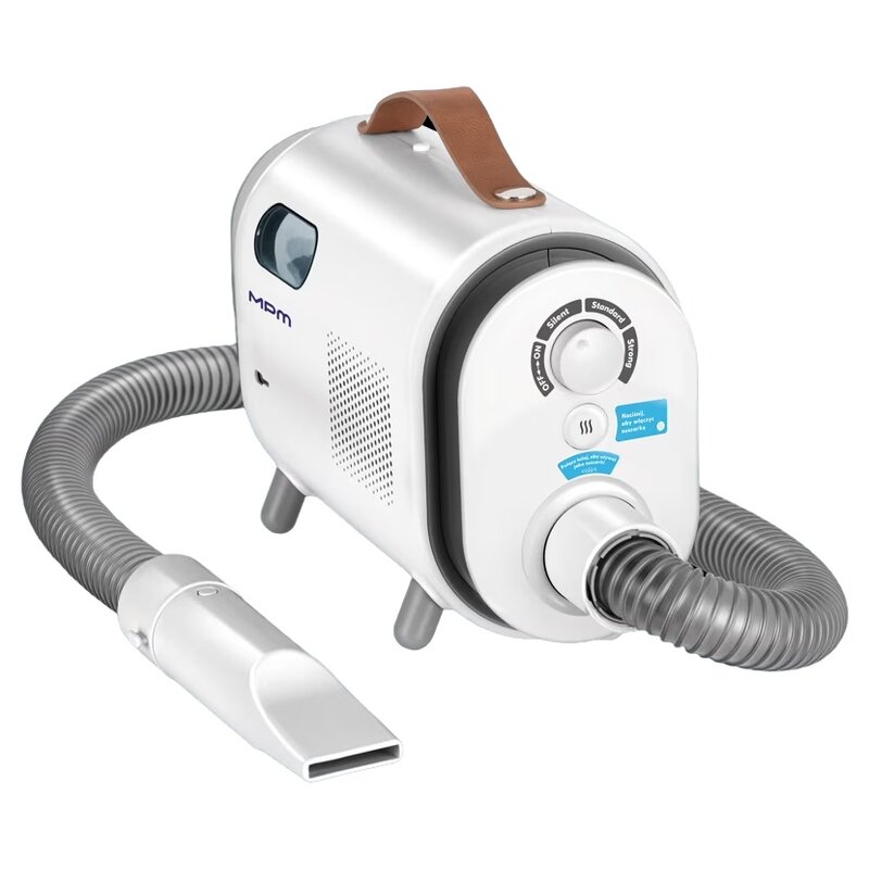 Zestaw do pielęgnacji psa kota odkurzacz trymer szczotka 6w1 MPM MOD-1000