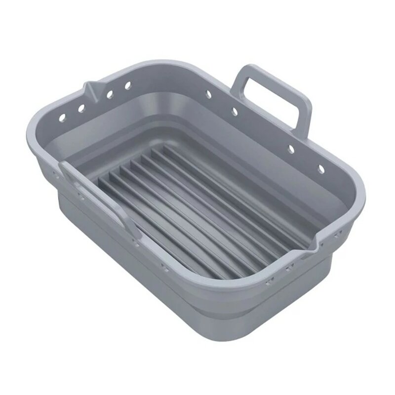 Forma silikonowa do Air Fryer KLAUSBERG KB-7791 14,5 x 20,6 cm (2 sztuki) Szary